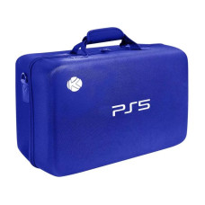 KGAMING PS5 HARD BAG BLUE